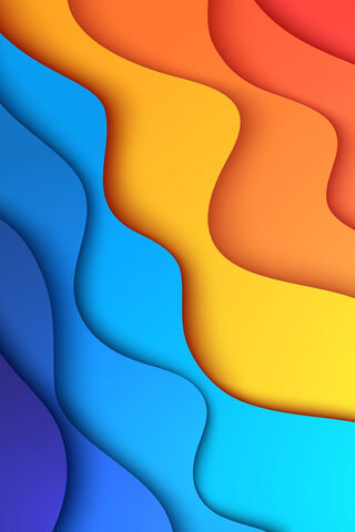 Waves of Vibrant Hues 🌈