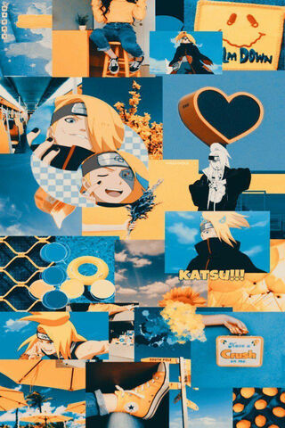 Deidara's Dreamscape: A Burst of Blue