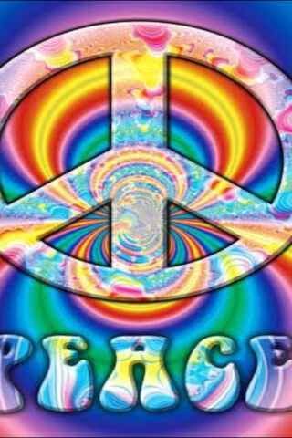 Vibrant Harmony: A Celebration of Peace ✌️🌈