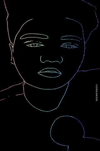 Vibrant Reflections: A Holiday Selfie