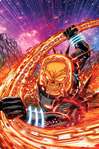 Galactic Fury: The Cosmic Ghost Rider Unleashed! 🌌🔥