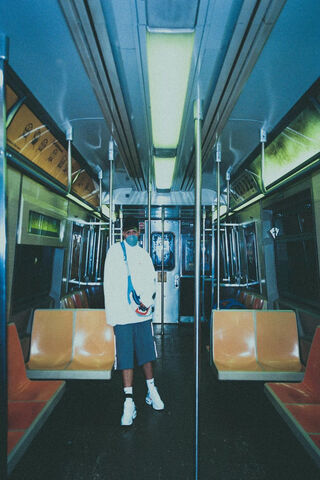 Urban Vibes: Feid in the Subway 🚇✨