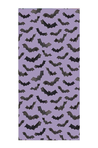 Spooky Night Sky: A Bat-tastic Halloween Vibe! 🦇🌙