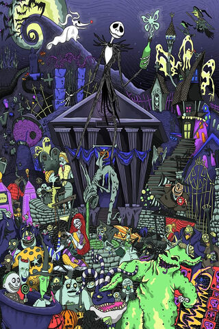 A Spooky Celebration: Jack and Sally's Halloween Bash 🎃👻