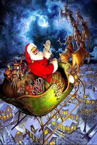 Santa's Magical Night Ride 🎅✨