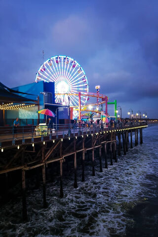 Twilight Magic at Santa Monica Pier 🎡🌊