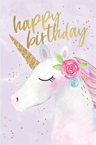Magical Unicorn Birthday Wishes 🎉🦄