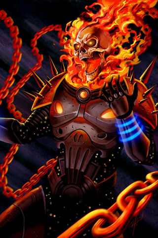 The Fiery Avenger: Cosmic Ghost Rider Unleashed! 🔥👻