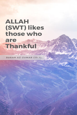 Embracing Gratitude: A Reflection on Surah Az-Zumar
