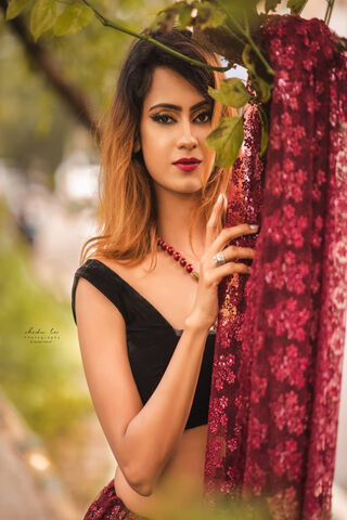 Elegance in Tradition: A Portrait of Grace