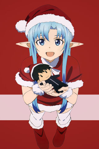 Asuna's Festive Cheer! 🎄✨