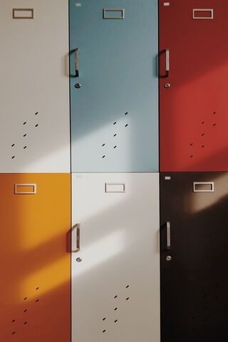 Colorful Lockers: A Gateway to Possibilities
