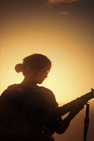 Ellie's Journey: A Silent Resolve 🌅🎸