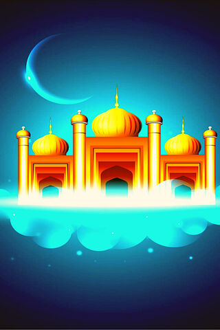 Celestial Celebration: Eid Mubarak!