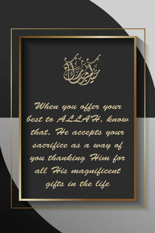 Gratitude and Sacrifice..