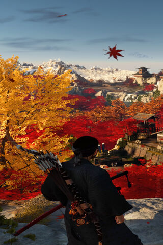 Whispers of the Wind: A Journey Through Tsushima 🍂🌄