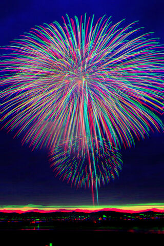 Psychedelic Pyrotechnics: A Colorful Explosion