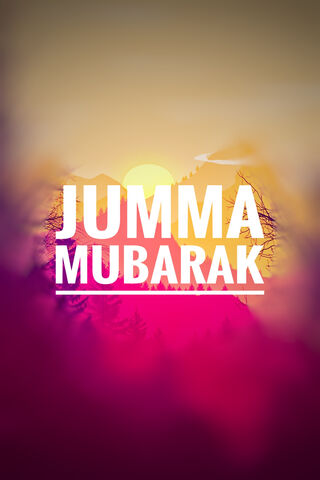 Celebrating Jumma Mubar..