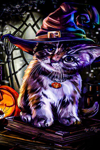 The Mischievous Wizard Cat 🐾✨