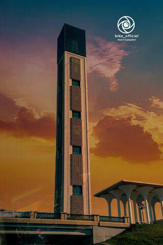 The Majestic Minaret of جامع الجزائر 🌅