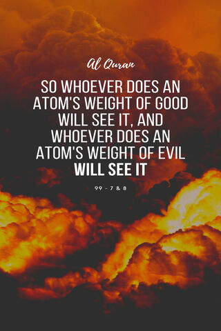 The Weight of Actions: A Reflection from the Quran