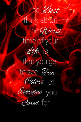 Revealing True Colors: A Journey Through Life's Shadows