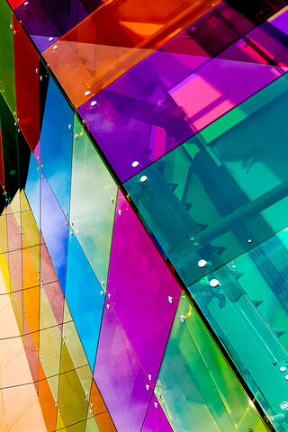 Vibrant Reflections: The Art of Colored Glass