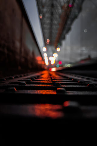 Bokeh Bliss: A Nighttime Journey