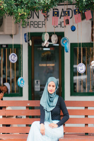 Elegance in Tradition: The Hijab Girl