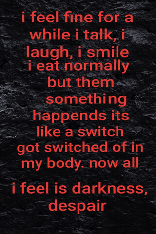 The Switch of Emotions: A Journey Through Darkness