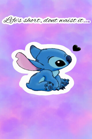 Adorable Stitch Spreading Positivity 🌈✨