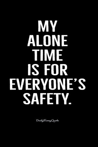 Solo Serenity: A Safety Reminder