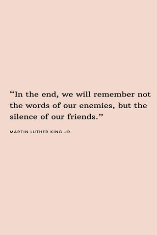 Voices of Silence: A Reflection on Friendship