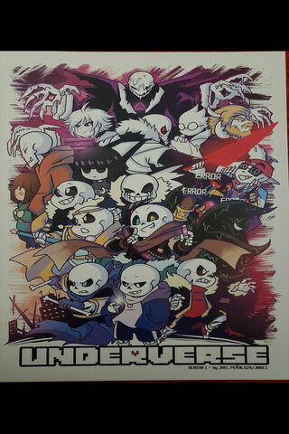 Underverse: A Colorful Clash of Characters! 🌌✨