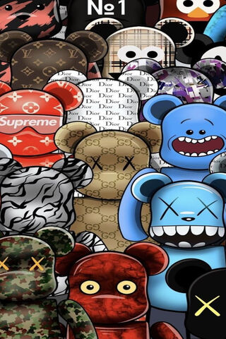 Vibrant Emotions: The Red Bear