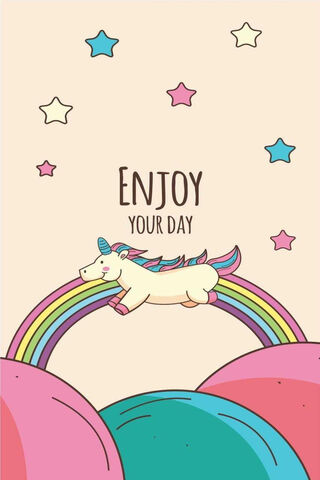 Rainbow Joy: A Unicorn's Delight 🌈🦄