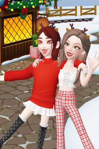 Festive Fun with Zepeto Friends! 🎉🎄