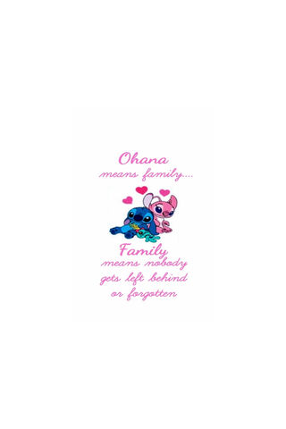 Ohana Means Family Word Art Print Poster 12 x 18 by Artist Stephen  Poon  Amazonin Home  Kitchen