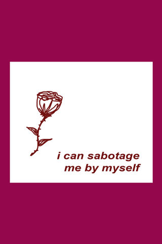 Self-Sabotage Reflections 🌹