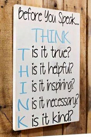 Words Matter: The THINK Guide