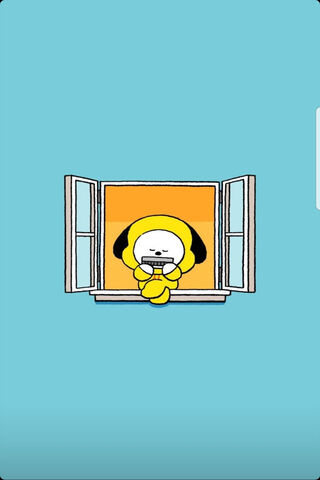 Chimmy's Cozy Window View 🌞🐶