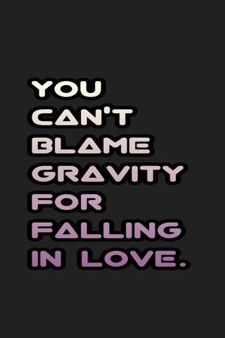 Love's Gravity: A Playful Perspective