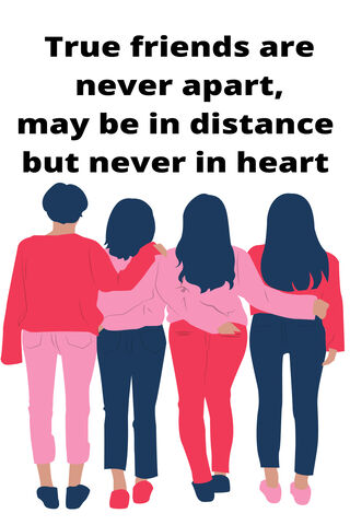 Connected by Heart: The Essence of Friendship ❤️🤝