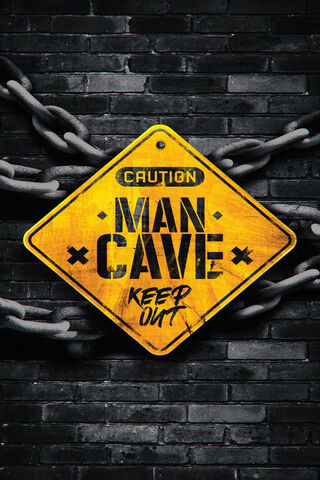 Caution: Man Cave Ahead! 🚧