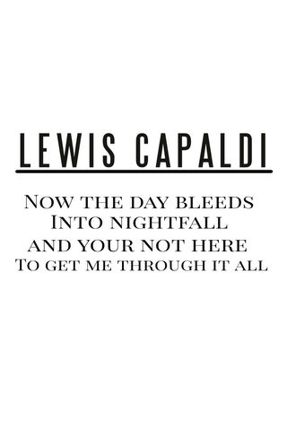 Heartfelt Reflections by Lewis Capaldi 💔