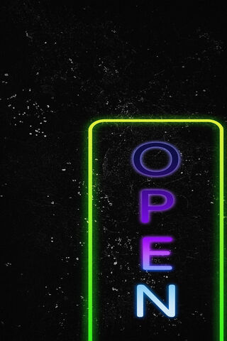 Neon Welcome: The Open Sign