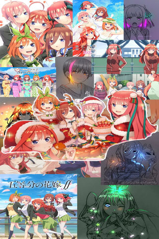 The Quintessential Quintuplets: A Colorful Celebration! 🎉
