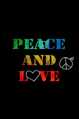 Harmony in Color: A Celebration of Peace and Love ✌️❤️