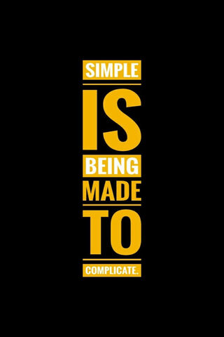 The Complexity of Simplicity