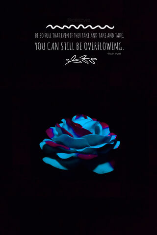 Overflowing Beauty: A Reminder to Stay Generous 🌹✨